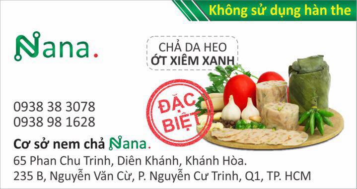 Nem chả Nana – Địa chỉ cung cấp nem chả uy tín, chất lượng, hợp vệ sinh ATTP